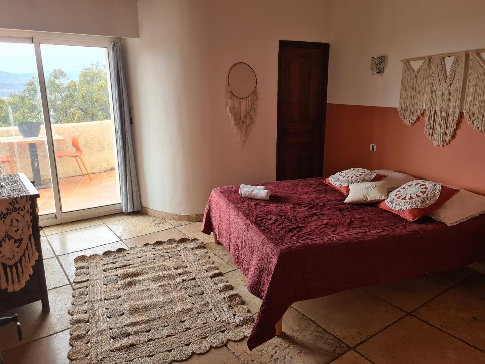 Villa M, Chambres D'Hotes, Vue Mer, Sauna, Piscine A Six-Fours Сис-Фур-Ле-Пляж Экстерьер фото