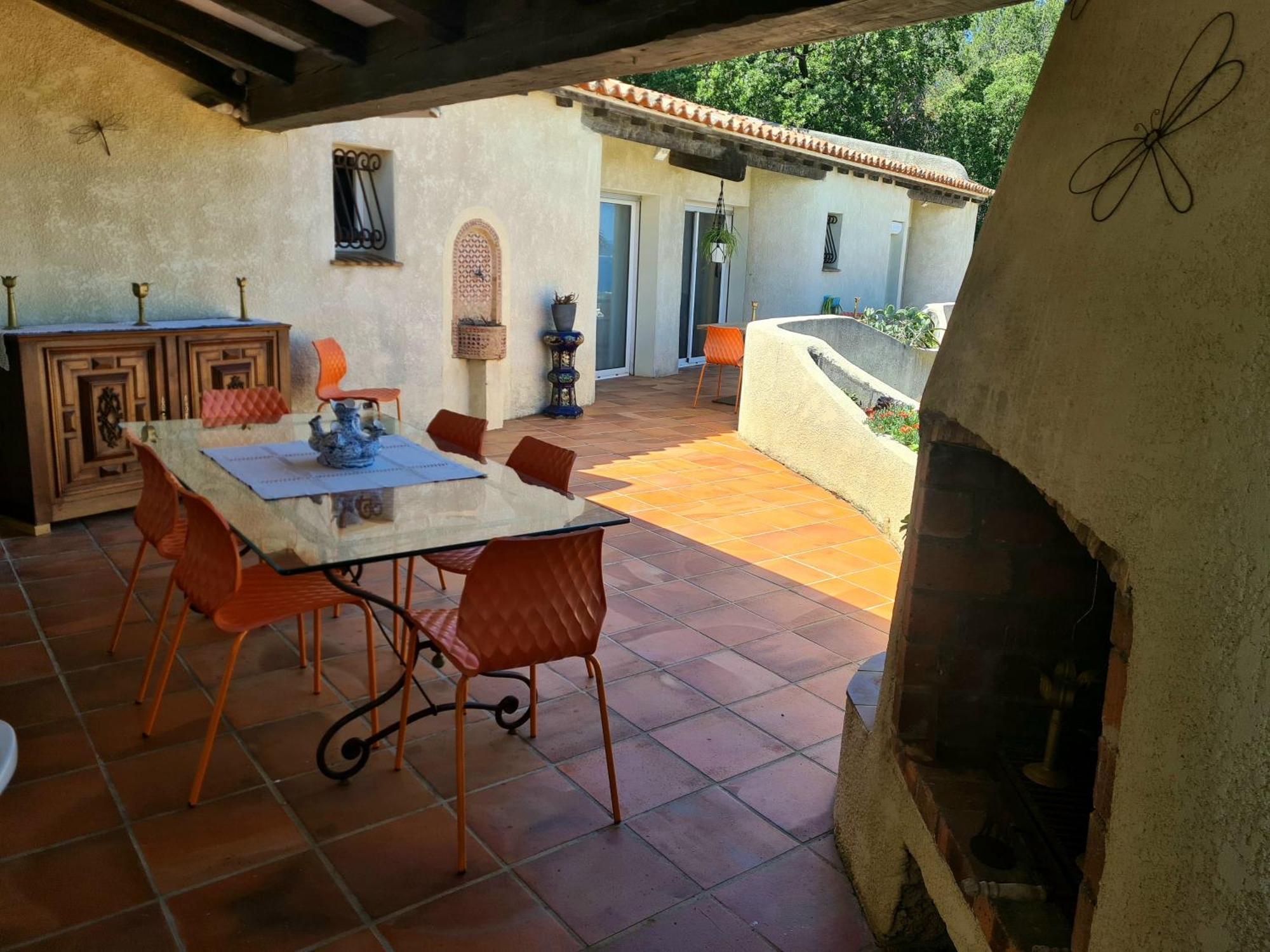 Villa M, Chambres D'Hotes, Vue Mer, Sauna, Piscine A Six-Fours Сис-Фур-Ле-Пляж Экстерьер фото